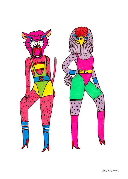 Принт на Ясен Згуровски - Aerobitches (серия от 30)