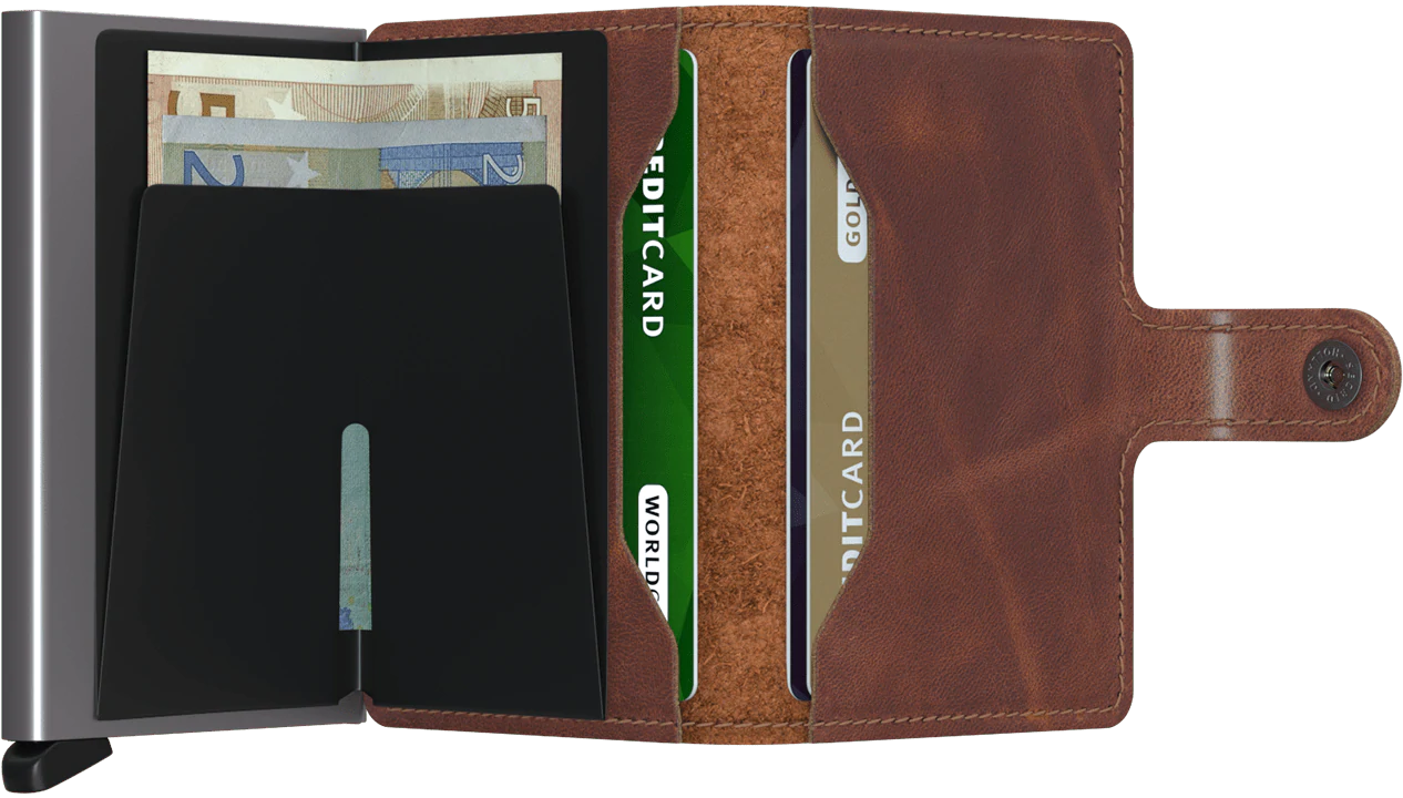 Кожен портфейл SECRID miniwallet - Парите говорят